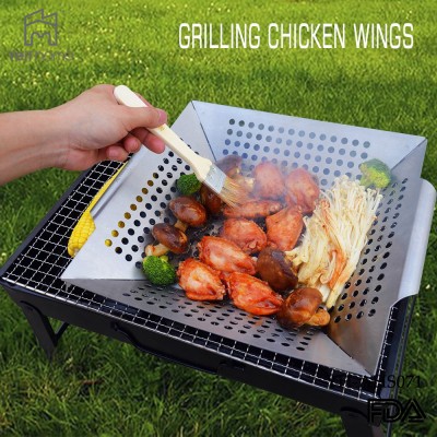 High Quality outdoor barbecue grilling basket